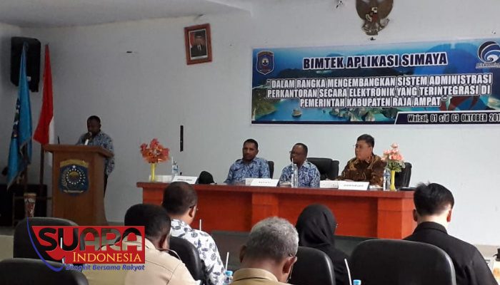 Kemenkominfo dan Pemkab Raja Ampat Bersinergi Gelar Bimtek