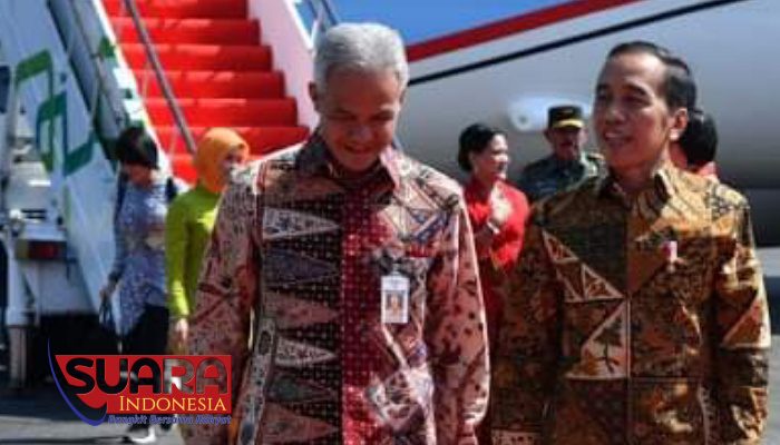 Presiden Jokowi Hadiri Puncak Peringatan Hari Batik Nasional di Jateng