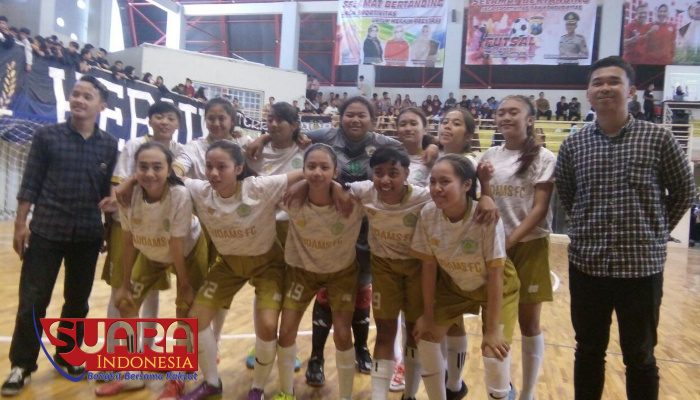 Sebanyak 18 Sekolah di kota Batu Ikuti Woman Futsal Tournament 2019