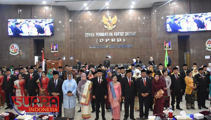 50 Orang Anggota DPRD Deli Serdang Periode 2019-2024 Dilantik