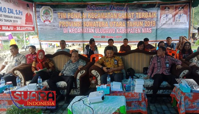 Juri Penilaian Kecamatan Terbaik Tingkat Provinsi Hembuskan Angin Segar Buat Kecamatan Ulugawo