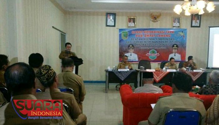 Wabup Empat Lawang Buka Secara Langsung Rapat Koordinasi TKPK 7 Wabup Empat Lawang Buka Secara Langsung Rapat Koordinasi TKPK