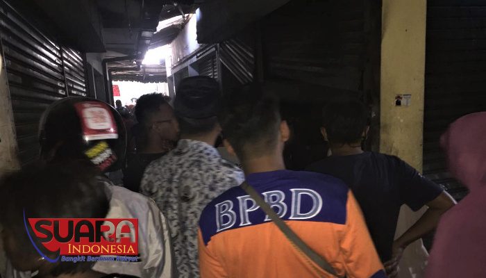 Pasar Besar Batu Unit 2 Terbakar