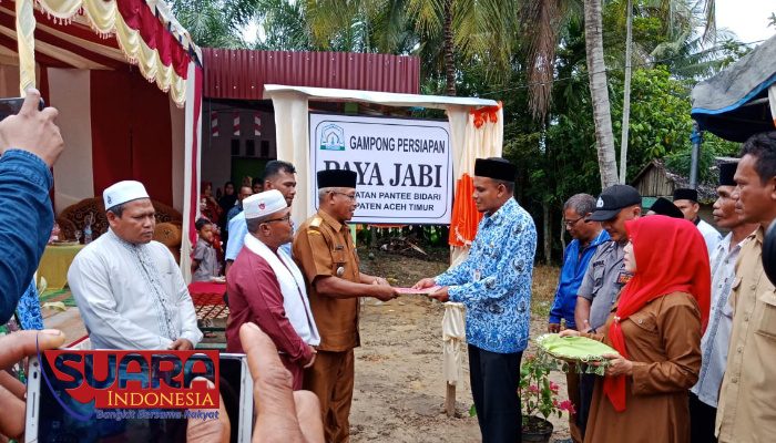 Resmi, Gampong Paya Jabi Mekar dari Pante Rambong