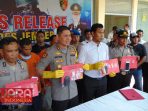 Satreskoba Polres Jember Tangkap Pengguna dan Pengedar Sabu
