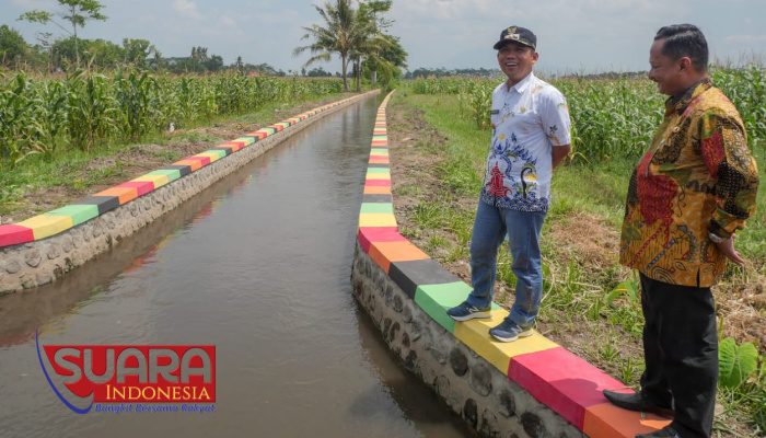 Bupati Lumajang: Upaya Peningkatan Hasil Pertanian Adalah Saluran Irigasi yang Baik