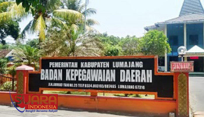 Kantor Kepegawaian Pemkab Lumajang.