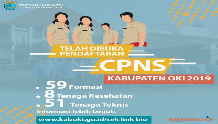 Pemkab OKI Buka 59 Lowongan CPNS, Ini Rincian Formasi dan Syaratnya