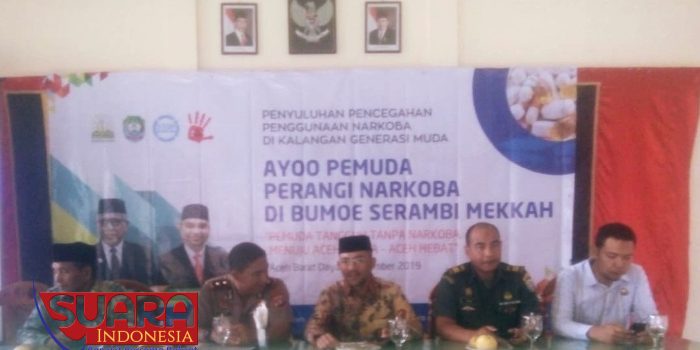Cegah Penggunaan Narkoba, Dinas Pemuda Dan Olahraga Aceh Gelar Kegiatan Penyuluhan