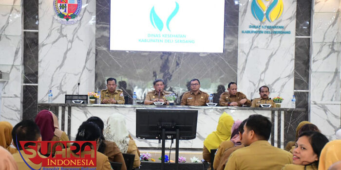 Hari Pertama Kerja Pasca Libur Nataru, Kehadiran ASN di Deli Serdang 98,79 Persen