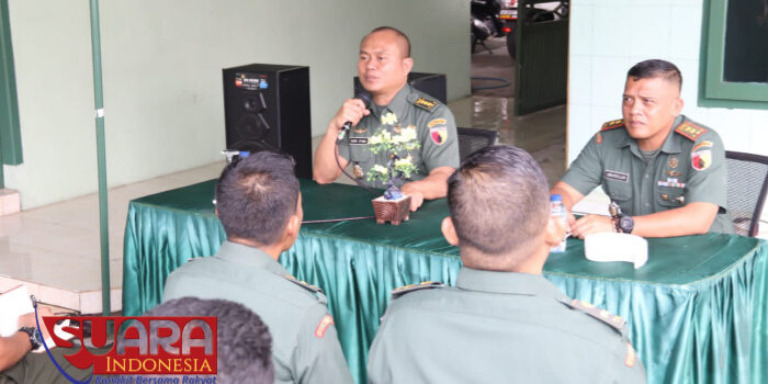 Kepala Staf Korem 084/Bhaskara Jaya Kunker ke Dandim 0826 Pamekasan