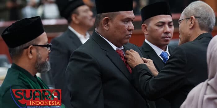 Gantikan Martini, Pang Ucok Resmi Dilantik PAW Anggota DPR Aceh