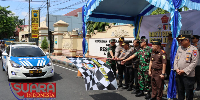 Polres Pamekasan Bersama Kodim 0826 Gelar Bhakti Sosial dan Bhakti Kesehatan