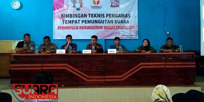 Jelang 14 Februari 2024, 92 Anggota PTPS Kecamatan Sagalaherang Subang Ikuti Bimtek