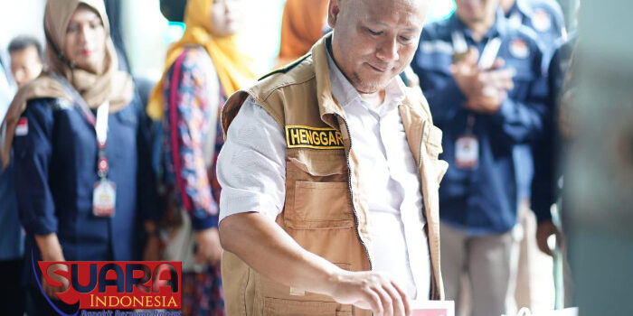 Pemilu 2024, Pj Bupati Pati Gunakan Hak Pilih di TPS Kalidoro