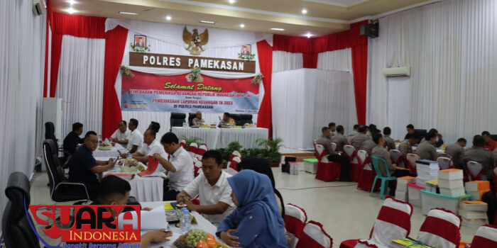 Bersama Pendamping Polda Jatim, BPK-RI Periksa Pengelolaan Administrasi Keuangan Polres Pamekasan