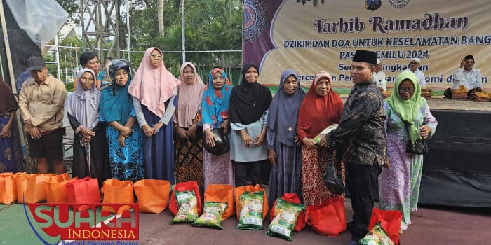 Jelang Ramadhan 1445 H, Polda Jatim Bersama LSM Gapura dan Ulama Bagikan 500 Paket Sembako
