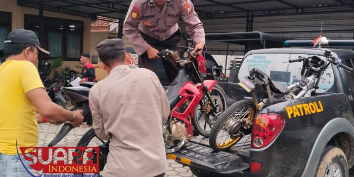 Respon Cepat Keluhan Masyarakat, Polsek Palengaan Kembali Amankan Puluhan R2 Balap Liar