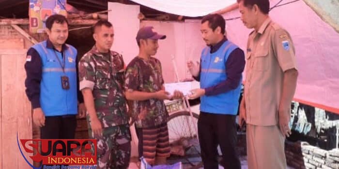 Peduli Warga Binaan, PLTU Banten 2 Labuan Bantu Korban Musibah Tertimpa Pohon Kelapa