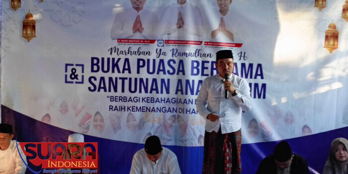 Awali Buka Bersama, DPC Partai Demokrat Sumenep Santuni Puluhan Anak Yatim