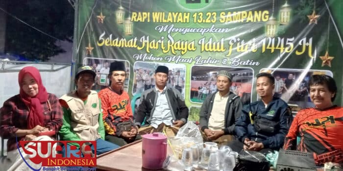 Jelang Lebaran, RAPI Wilayah 13.23 Sampang Buka Posko Bankom Hingga Malam Hari