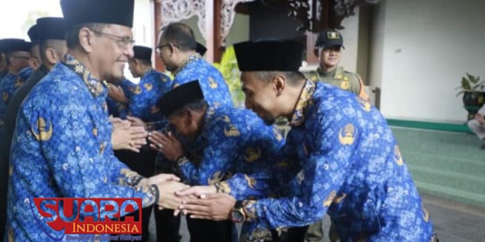 Usai Idul Fitri, Pj Bupati Pamekasan Gelar Halal Bihalal Bersama ASN Ingatkan Dua Hal