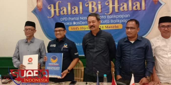 NasDem dan PKS Sepakat Koalisi Hadapi Pilkada Balikpapan 2024, AHB: Tidak Ada Lagi Kotak Kosong