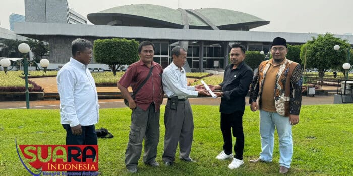JPM Serahkan Pamflet Ke DPR RI, Tolak RUU Penyiaran