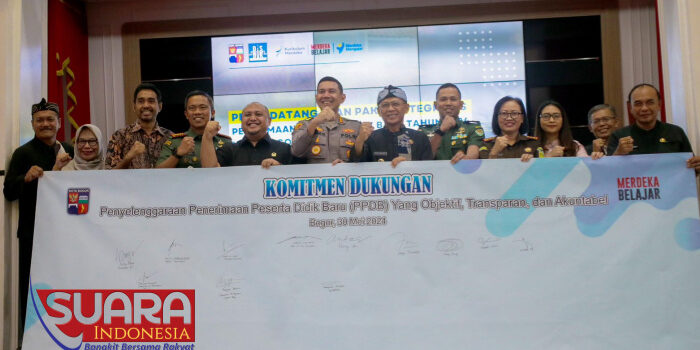 Kick Off PPDB 2024 di Kota Bogor Sekaligus Penandatanganan Pakta Integritas
