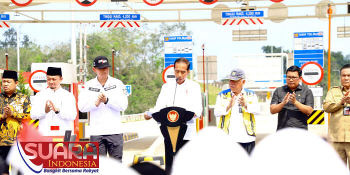 Menteri ATR/Kepala BPN Dampingi Presiden RI Resmikan Jalan Tol Pekanbaru-Padang Ruas Bangkinang-XIII Koto Kampar