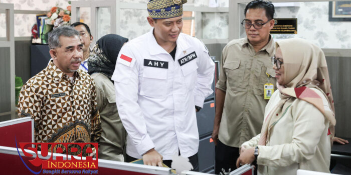 Di Kantah Kota Pekanbaru, Menteri AHY Ingatkan Nomor Hotline WhatsApp Pengaduan Kementerian ATR/BPN