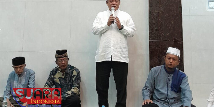 HM Ali Yusuf Siregar Hadiri Pengajian FKSMM di Sunggal, Ini yang Disampaikan