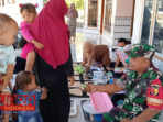 Peduli Kesehatan, Babinsa Desa Sana Laok Koramil 0826-10 Waru Lakukan Pendampingan Kegiatan Posyandu 12 Peduli Kesehatan, Babinsa Desa Sana Laok Koramil 0826-10 Waru Lakukan Pendampingan Kegiatan Posyandu
