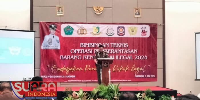 Memberantas Barang Kenak Cukai, Satpol PP Pamekasan Gelar Bintek