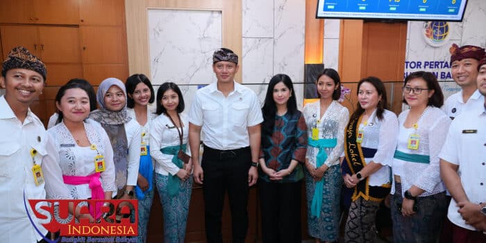 Kunjungi Kantah Kabupaten Badung, Menteri AHY Inginkan Modernisasi dan Penguatan Seluruh Kantor Pertanahan