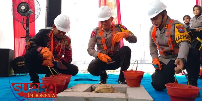 Hadiri Peletakan Batu Pertama Gedung Satya Haprabu Polres Sumenep, Begini Pesan Kapolda Jatim