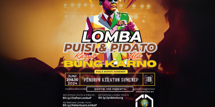 Mengenang Sang Proklamator, di Sumenep Akan Digelar Lomba Puisi dan Pidato Bung Karno, Ini Jadwal dan Syaratnya