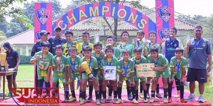 Sabet Juara 3 LIGA ET 2024 KU12 Tahun, Coach : SSB AGGREGAT Konsisten Pembinaan Usia Dini