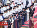 Salat Id di Istiqlal, Menteri AHY: Mari Tingkatkan Kepedulian dan Semangat Berbagi