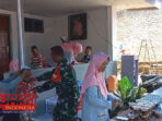 Babinsa Koramil 0826-01 Pamekasan Dampingi Posyandu, Dukung Kesehatan Anak dan Pencegahan Stunting