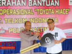 Polda Kaltim Terima Bantuan Kendaraan Operasional dari PT Telkom Indonesia