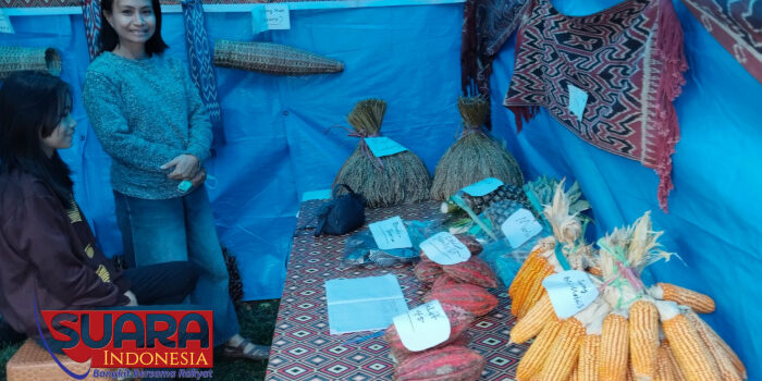 Pameran Hasil Bumi Klasis Kallan I Meriahkan Pekan Raya Persekutuan Kaum Bapa