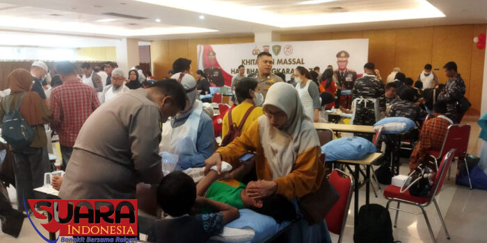 Antusias Warga Balikpapan Ikuti Bhakti Kesehatan Polda Kaltim