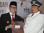 Pemdes Ponjanan Barat Ucapkan Selamat Atas Pengukuhan SK Perpanjangan Masa Jabatan Kades Suparwan