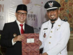 Pemdes Jalmak Ucapkan Selamat Atas Pengukuhan SK Perpanjangan Masa Jabatan Kades Abdillah Setiyawan