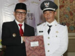 Pemdes Rangperang Laok Ucapkan Selamat Atas Pengukuhan SK Perpanjangan Masa Jabatan Kades Buhari
