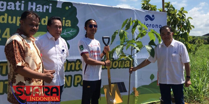 Komitmen Pelestarian Lingkungan Hidup, USP dan Nojorono Tobacco Tanam 300 Bibit Tabebuya