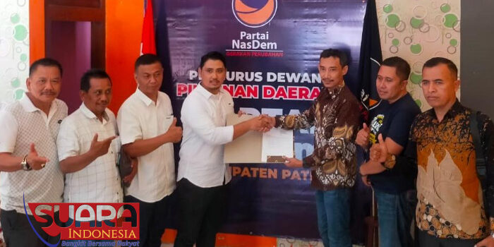 Pilkada 2024, Ali Ridho Mendaftar Balon Kepala Daerah Pati