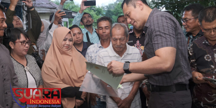 Turun ke Desa Petuk Katimpun, Menteri AHY: Mengurus Sertifikat Itu Mudah
