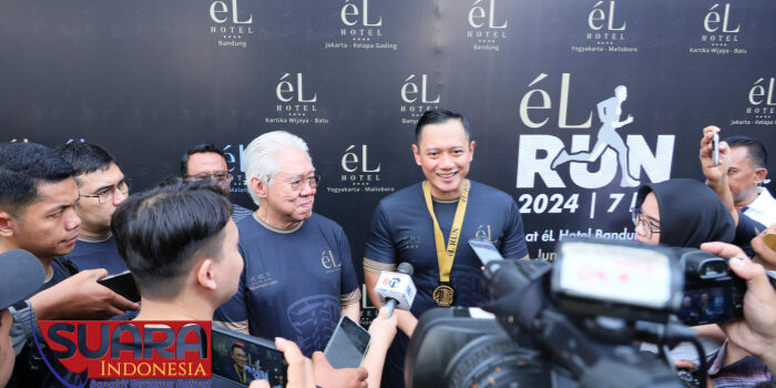 Di eL Run 2024 Bandung, Menteri AHY Pastikan Pendaftaran Tanah Sesuai Target